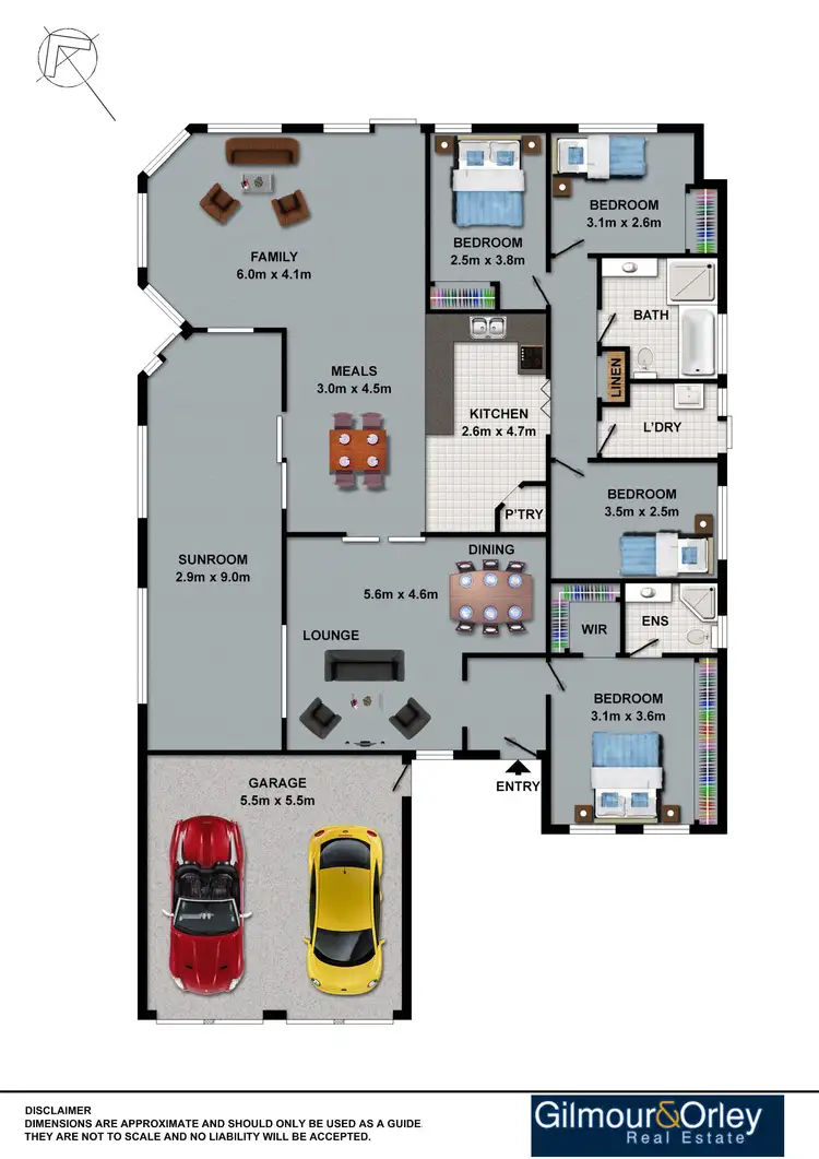 Floorplan of Homely house listing, 24 Clovelly Circuit, Kellyville NSW 2155
