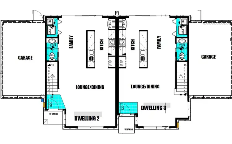 Floorplan of Homely townhouse listing, 2/74 McNamara Avenue, Airport West VIC 3042