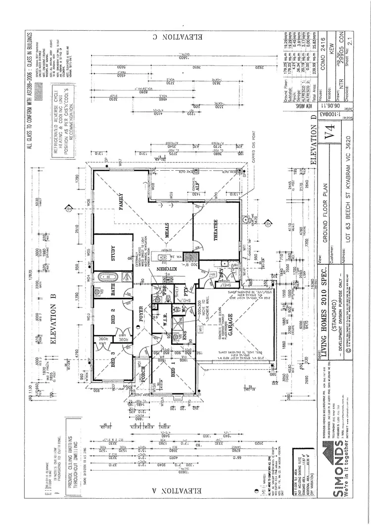 Floorplan of Homely house listing, 25 Beech Street, Kyabram VIC 3620