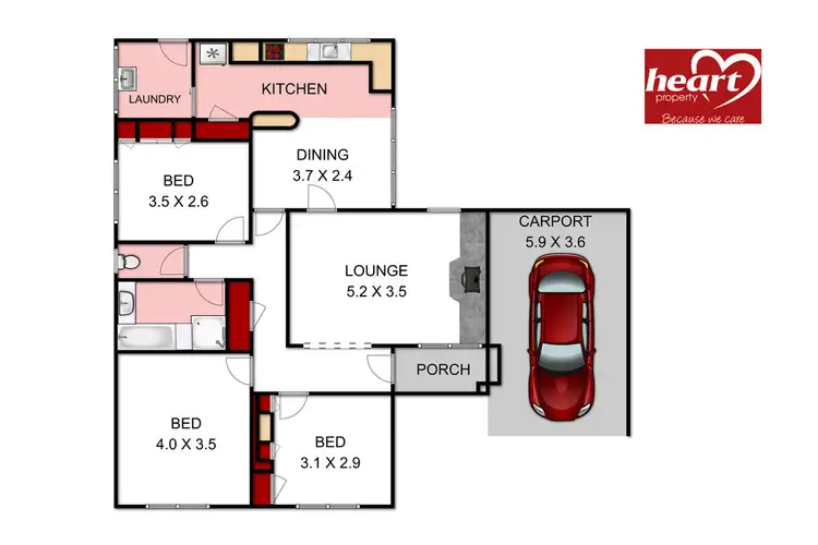 Floorplan of Homely house listing, 27 Raymond Street, Stratford VIC 3862