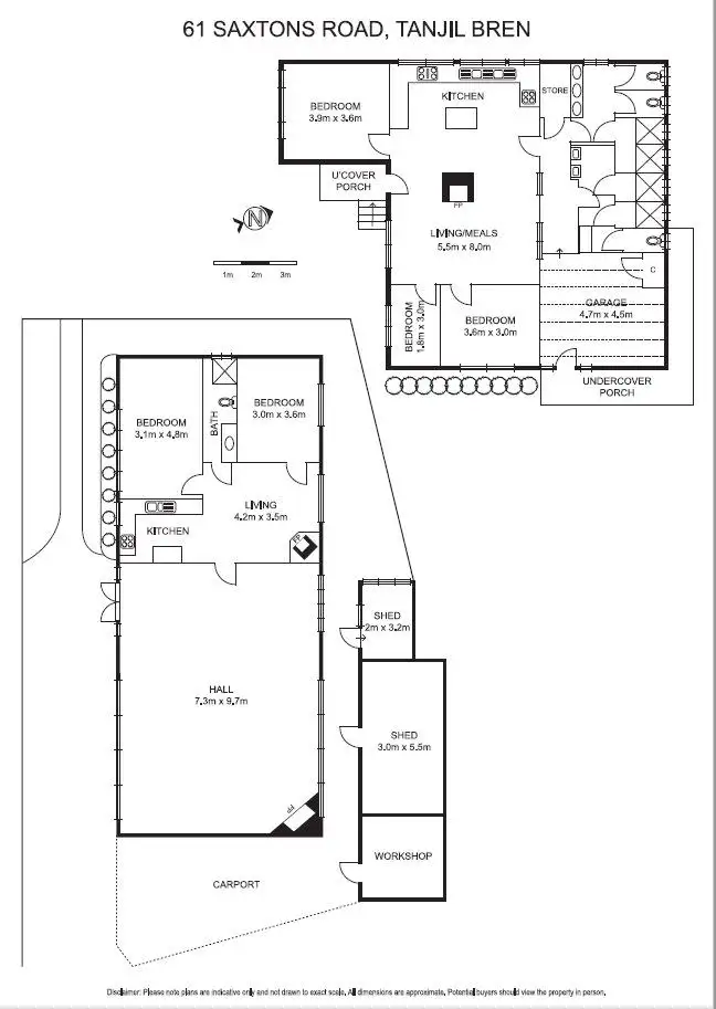 Floorplan of Homely house listing, CNR Tramline Road & Scottys Track, Tanjil Bren VIC 3833