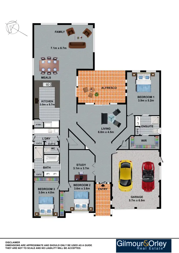 Floorplan of Homely house listing, 5 McManus Street, Kellyville NSW 2155