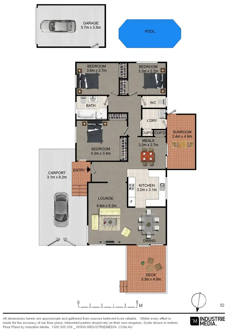 Floorplan of Homely house listing, 36 Acres Road, Kellyville NSW 2155