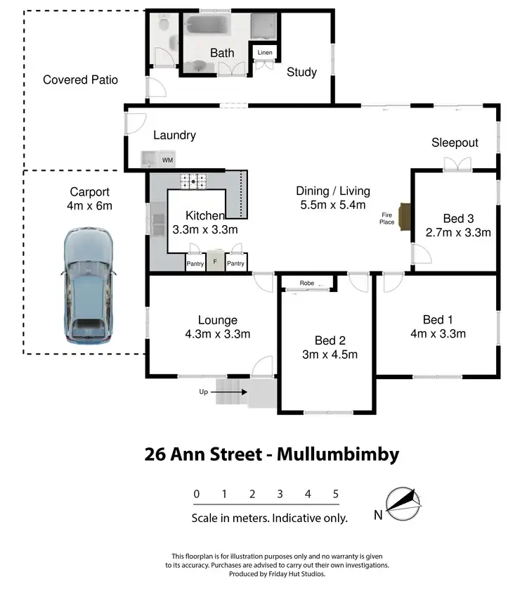 Floorplan of Homely house listing, 26 Ann Street, Mullumbimby NSW 2482