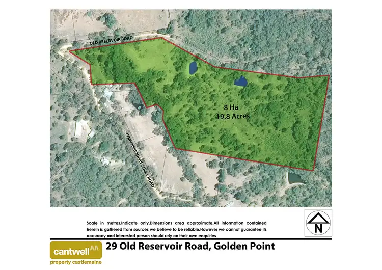 Floorplan of Homely house listing, 29 Old Reservoir Road, Chewton VIC 3451