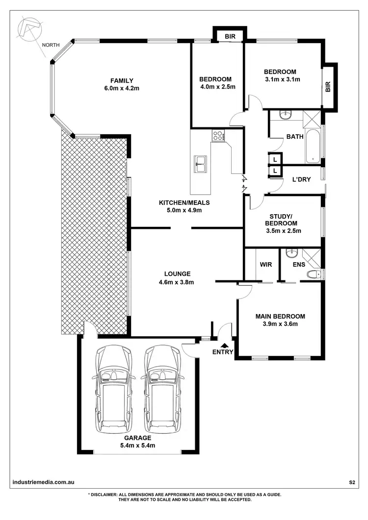 Floorplan of Homely house listing, 11 Swann Place, Kellyville NSW 2155