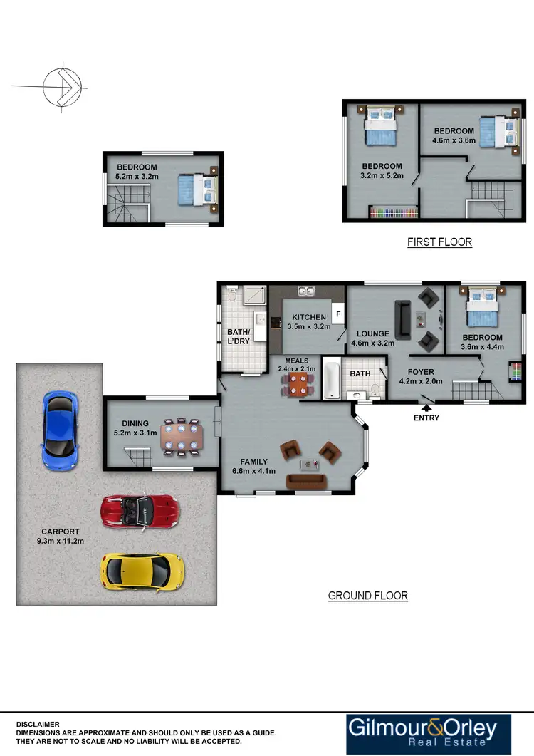 Floorplan of Homely house listing, 27 President Road, Kellyville NSW 2155