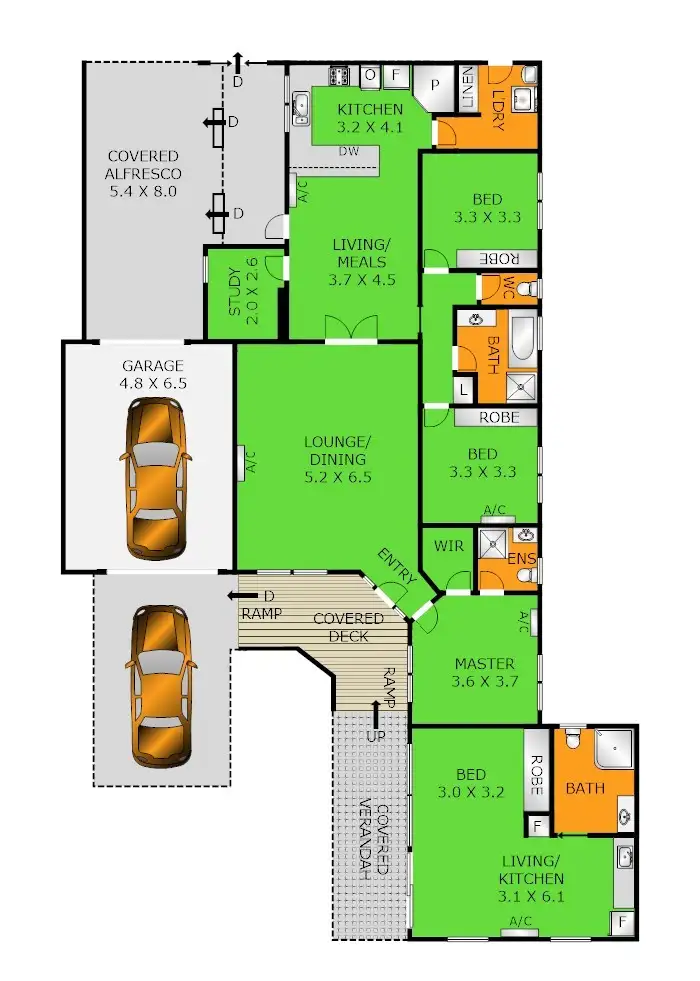 Floorplan of Homely house listing, 22 Hannan Crescent, Leopold VIC 3224