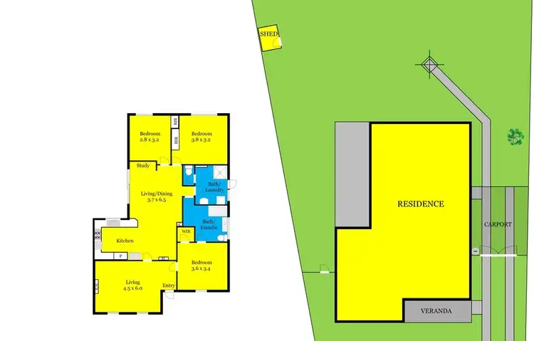 Floorplan of Homely house listing, 13 Park Gate Lane, Grovedale VIC 3216