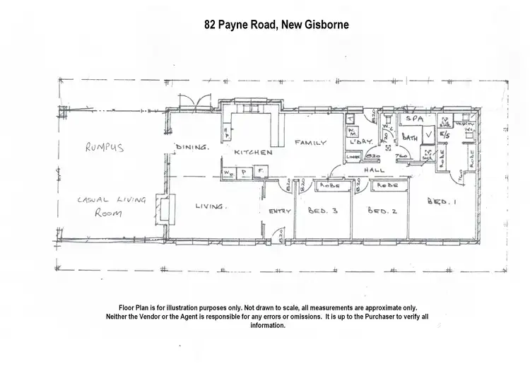 Floorplan of Homely house listing, 82 Payne Road, New Gisborne VIC 3438