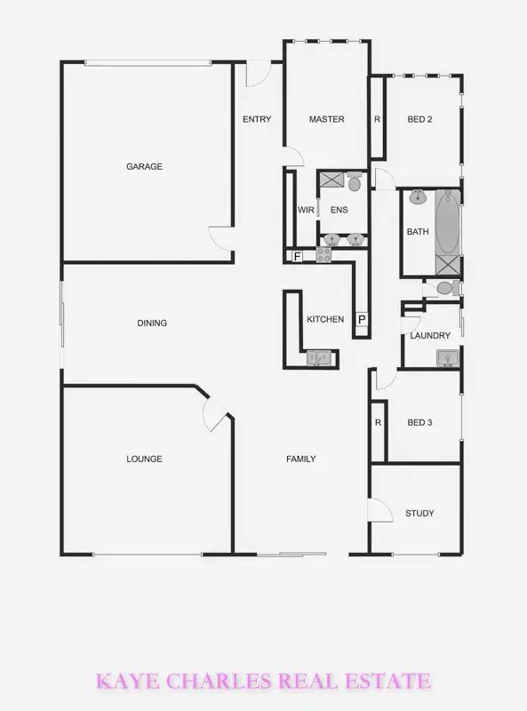Floorplan of Homely house listing, 13 Bellerive Avenue, Officer VIC 3809