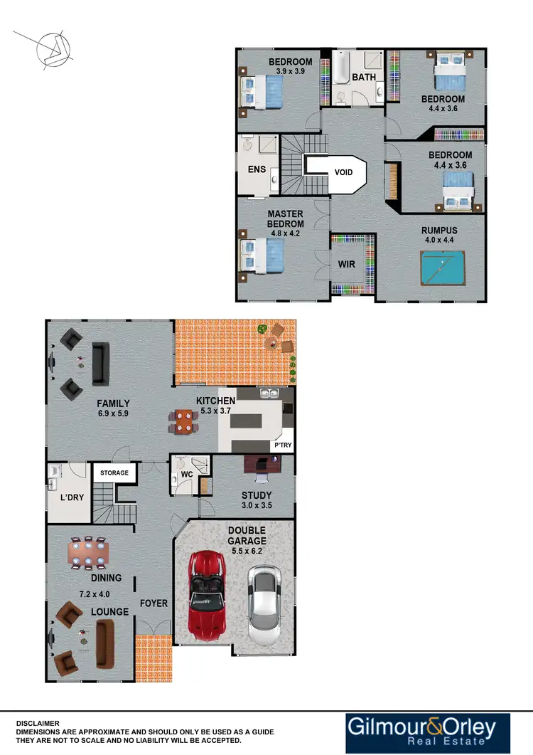Floorplan of Homely house listing, 62 Hayes Avenue, Kellyville NSW 2155
