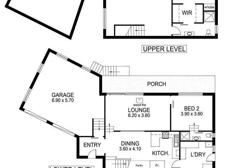 Floorplan of Homely house listing, 1 Naylor Place, Mount Gambier SA 5290