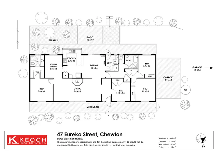 Floorplan of Homely rural property listing, 47 Eureka Street, Chewton VIC 3451