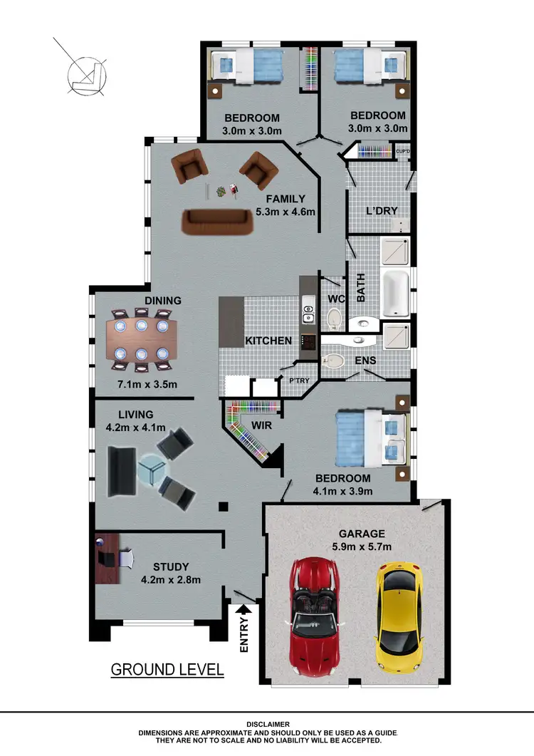 Floorplan of Homely house listing, 20 Lycett Avenue, Kellyville NSW 2155