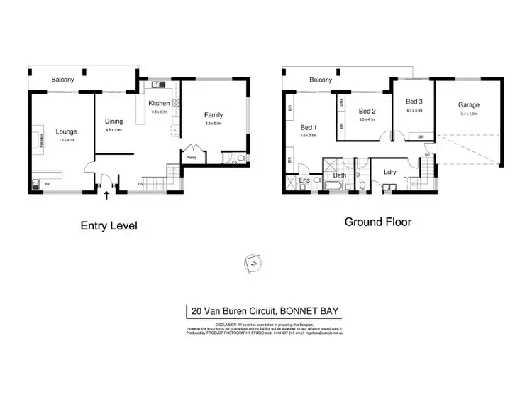 Floorplan of Homely house listing, 20 Van Buren Circuit, Bonnet Bay NSW 2226