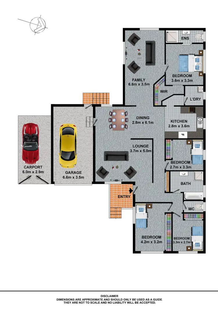 Floorplan of Homely house listing, 14 Patterson Avenue, Kellyville NSW 2155