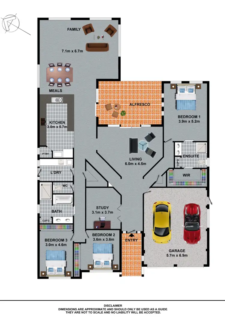 Floorplan of Homely house listing, 5 McManus Street, Kellyville NSW 2155