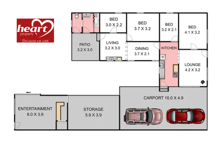 Floorplan of Homely house listing, 8 Davies Street, Seaspray VIC 3851