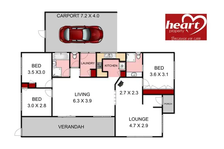 Floorplan of Homely house listing, 40 Fitzroy Street, Stratford VIC 3862