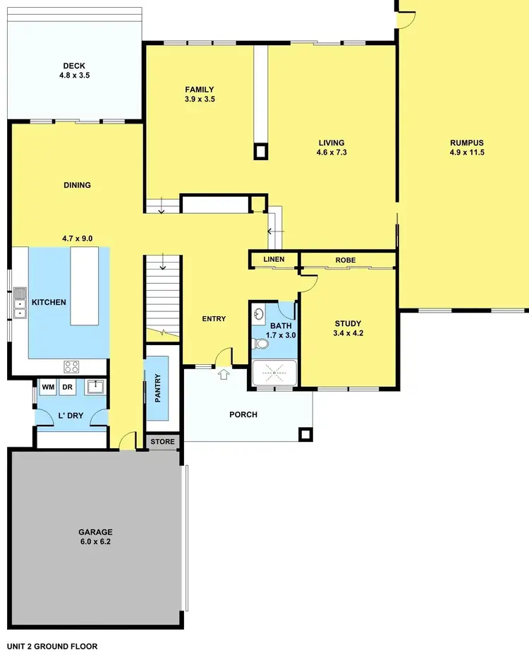 Floorplan of Homely townhouse listing, 2/2 Kaarumba Grove, Balwyn VIC 3103