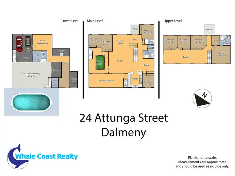 Floorplan of Homely house listing, 24 Attunga Street, Dalmeny NSW 2546