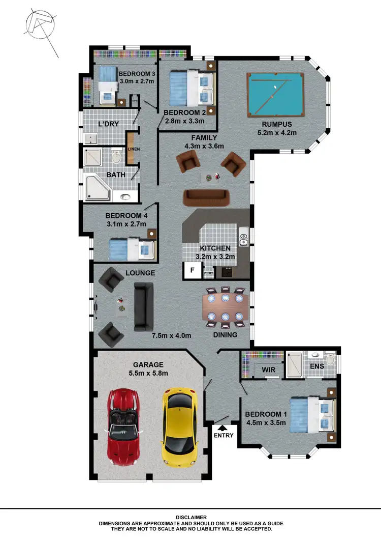 Floorplan of Homely house listing, 35 Lycett Avenue, Kellyville NSW 2155