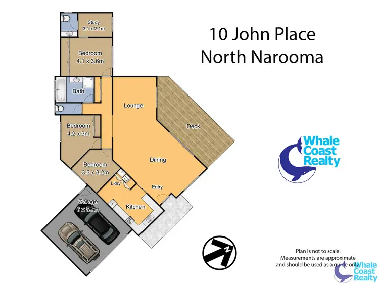 Floorplan of Homely house listing, 10 John Place, North Narooma NSW 2546