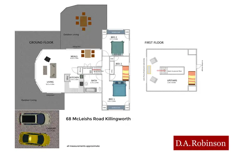 Floorplan of Homely rural property listing, 68 McLeish's Road, Yea VIC 3717