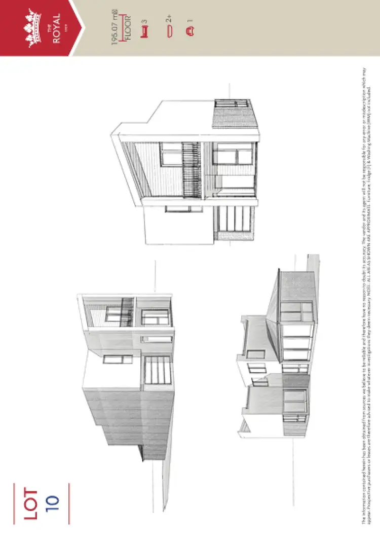 Floorplan of Homely townhouse listing, 10/79 Wright St, Sunshine VIC 3020