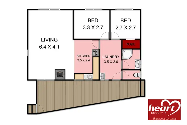 Floorplan of Homely house listing, 65 Main Rd, Seaspray VIC 3851
