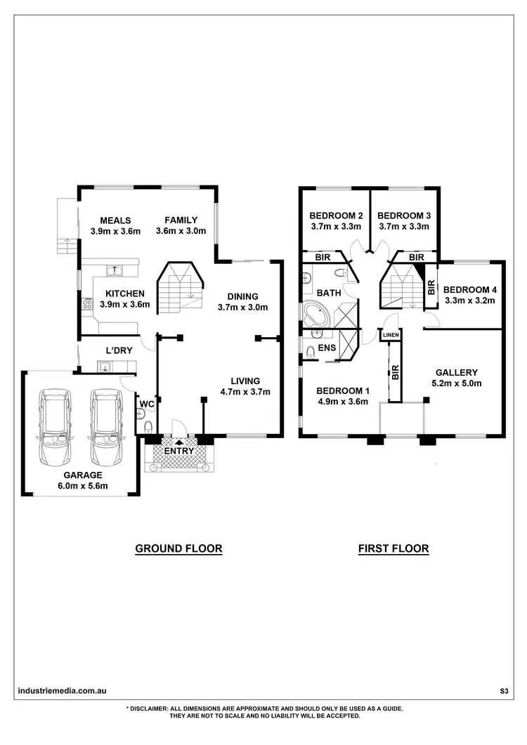 Floorplan of Homely house listing, 22 Poole Road, Kellyville NSW 2155