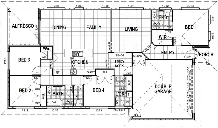 Floorplan of Homely house listing, Address available on request