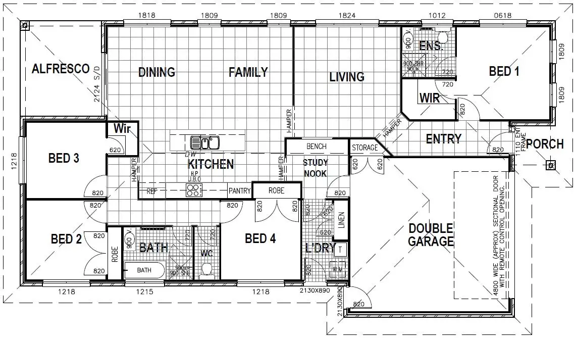 Floorplan of Homely house listing, Address available on request