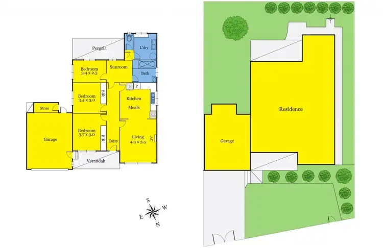 Floorplan of Homely house listing, 6 Milton Street, Bell Park VIC 3215