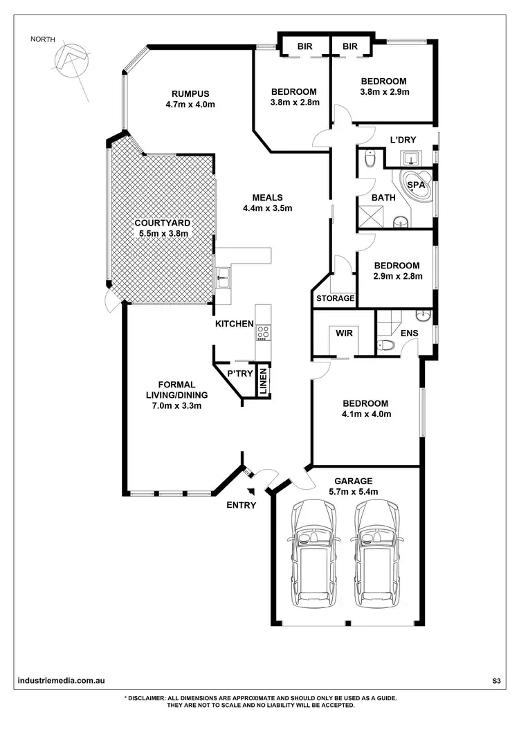 Floorplan of Homely house listing, 18 Clovelly Circuit, Kellyville NSW 2155