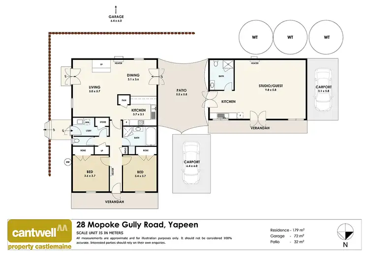 Floorplan of Homely house listing, 28 Mopoke Gully Road, Yapeen VIC 3451