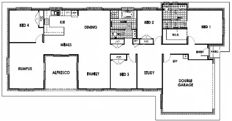 Floorplan of Homely house listing, 2 Sea Eagle Drive, Lowood QLD 4311