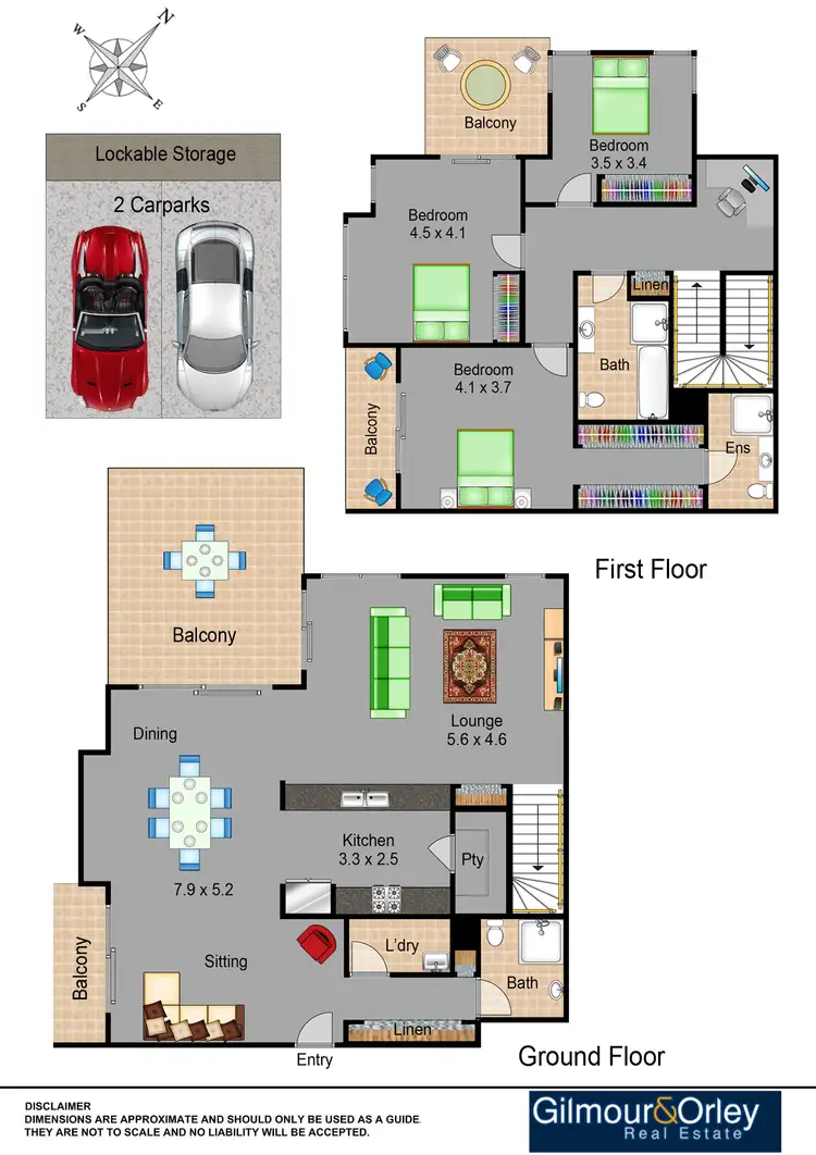 Floorplan of Homely unit listing, 31/86 Wrights Road, Kellyville NSW 2155