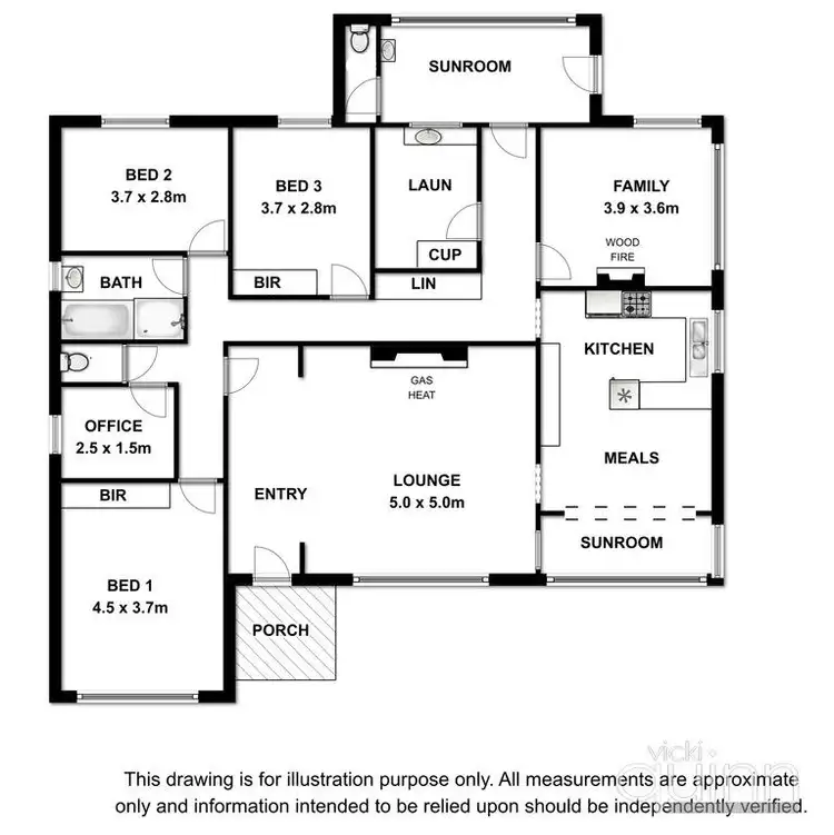 Floorplan of Homely house listing, 76 CROUCH STREET SOUTH, Mount Gambier SA 5290