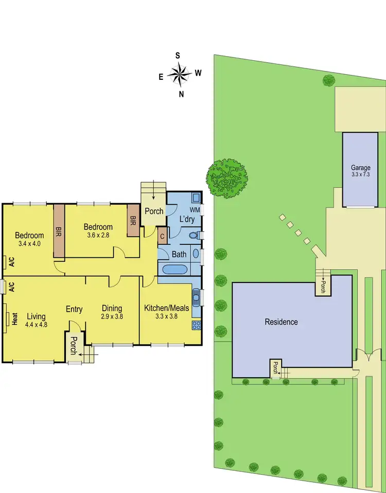 Floorplan of Homely house listing, 35 Purnell Road, Corio VIC 3214