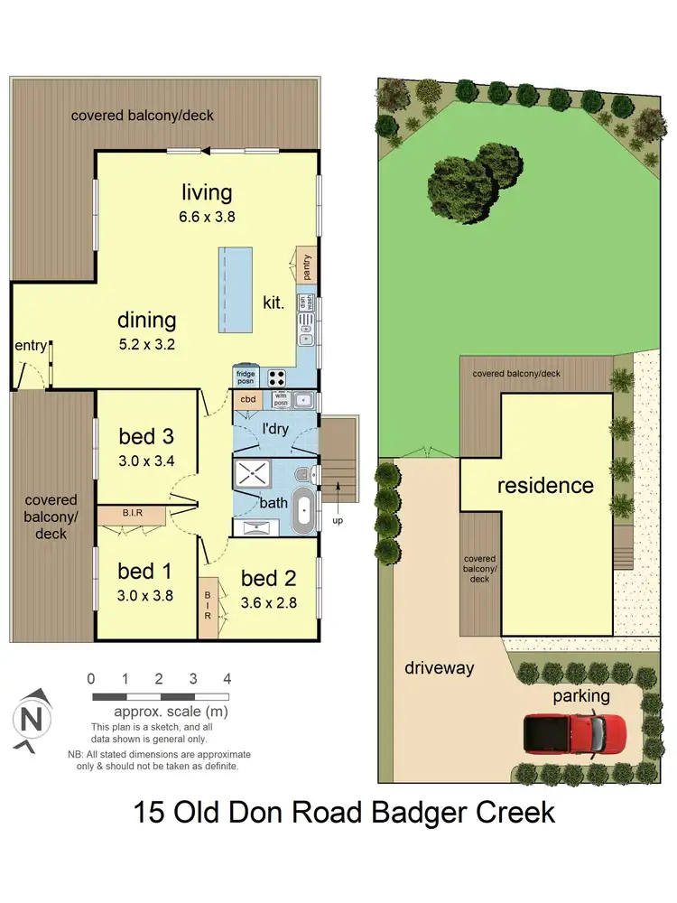Floorplan of Homely house listing, 15 Old Don Road, Badger Creek VIC 3777