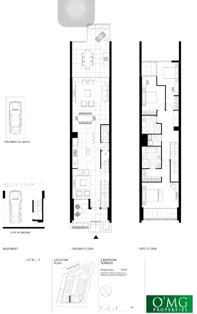 Floorplan of Homely townhouse listing, 126 Ross Street, Glebe NSW 2037