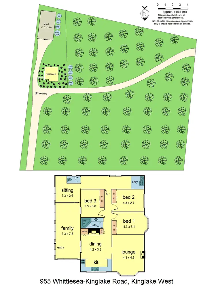 Floorplan of Homely rural property listing, 955 Whittlesea-Kinglake Road, Kinglake West VIC 3757