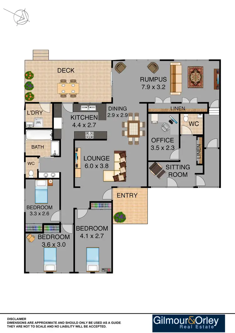 Floorplan of Homely house listing, 66 Greenwood Road, Kellyville NSW 2155