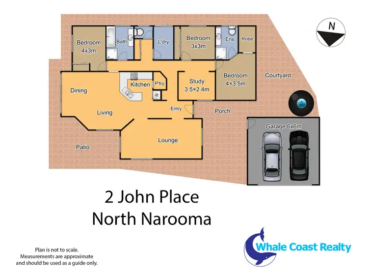 Floorplan of Homely house listing, 2 John Pl, North Narooma NSW 2546