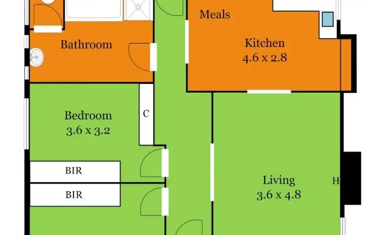 Floorplan of Homely house listing, 15 Collins Street, Belmont VIC 3216