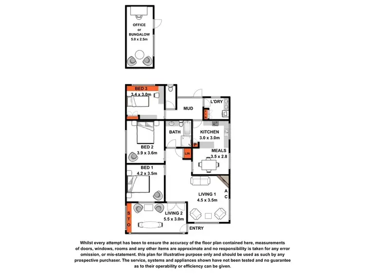 Floorplan of Homely house listing, 87 Mt Baimbridge Road, Hamilton VIC 3300