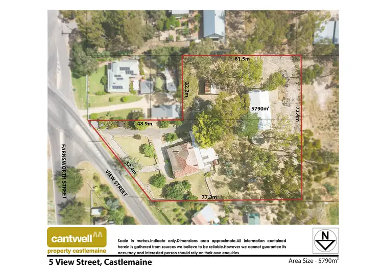 Floorplan of Homely house listing, 5 View Street, Castlemaine VIC 3450