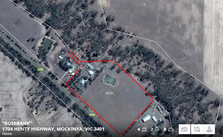 Floorplan of Homely rural property listing, 1704 Henty Highway, Mockinya VIC 3401